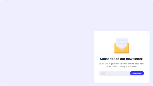 Collect Email | Divi Popup